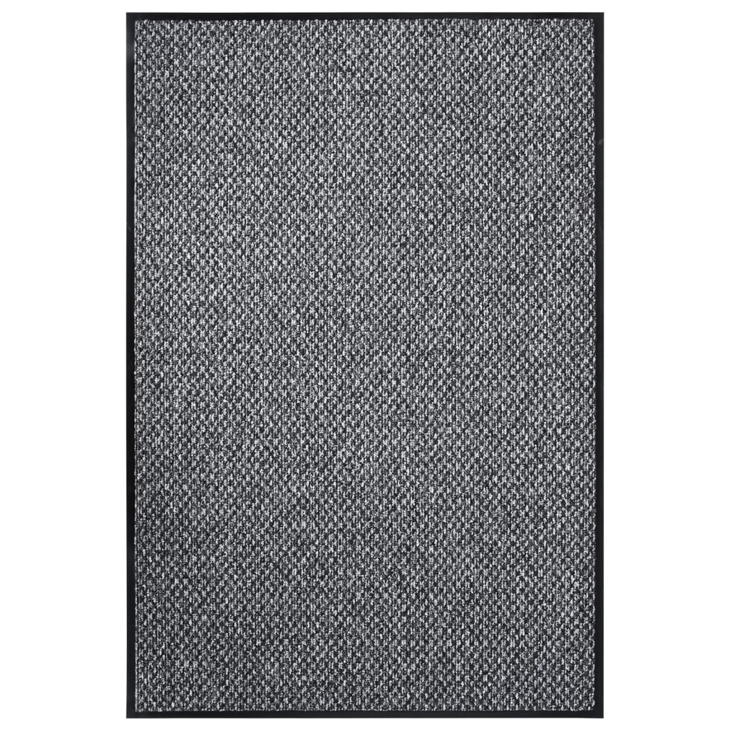 Deurmat 80x120 cm grijs is nu te koop bij PeponiXL, paradijselijk wonen!