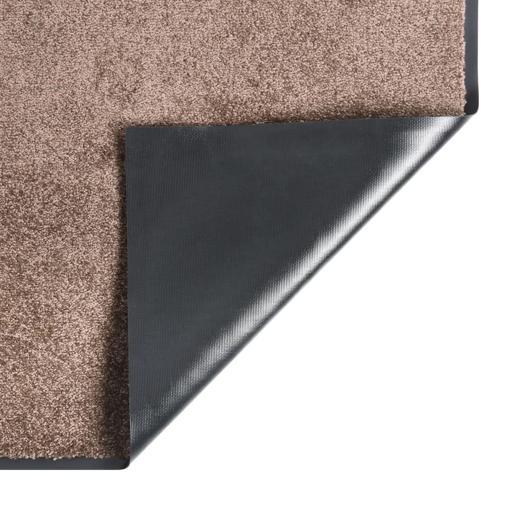 Deurmat 80x120 cm bruin is nu te koop bij PeponiXL, paradijselijk wonen!
