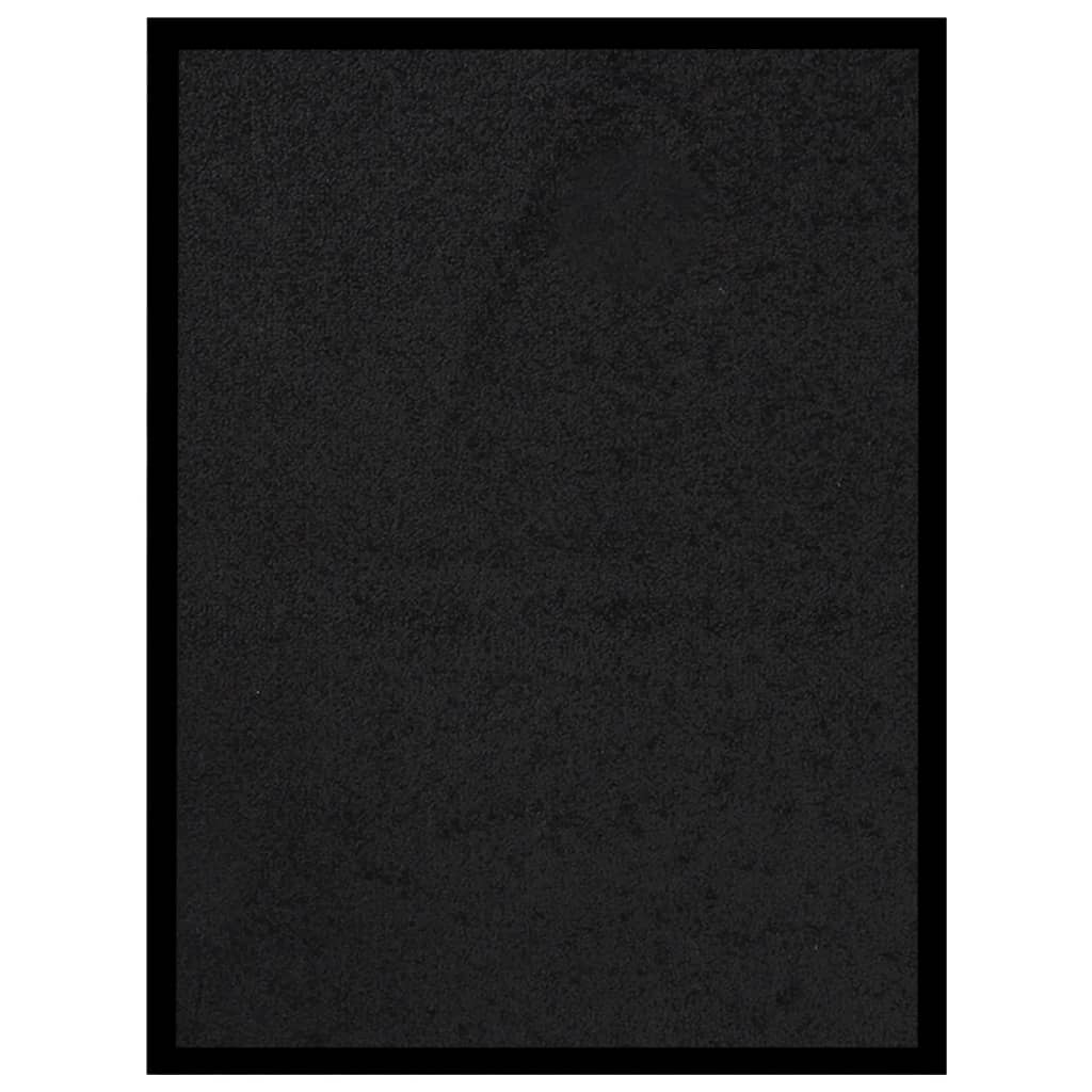 Deurmat 40x60 cm zwart is nu te koop bij PeponiXL, paradijselijk wonen!