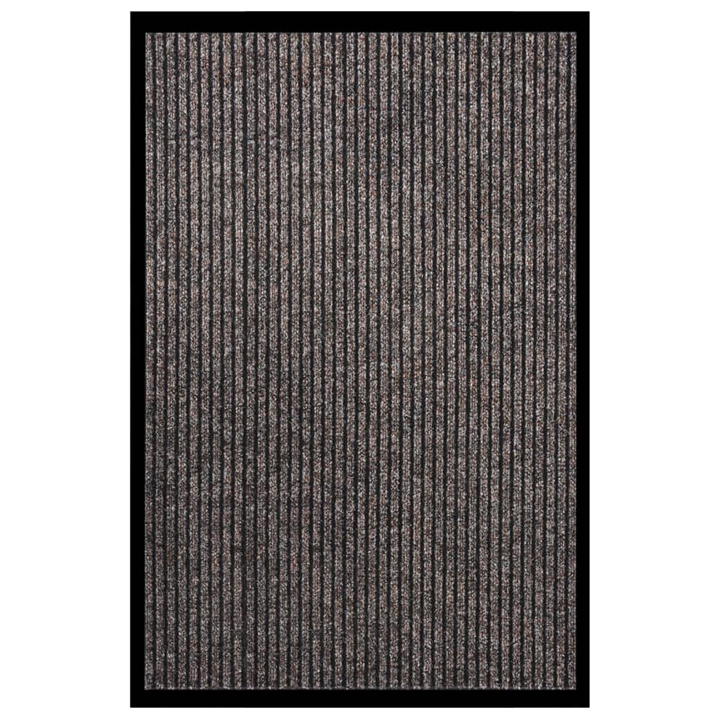Deurmat 80x120 cm gestreept beige is nu te koop bij PeponiXL, paradijselijk wonen!