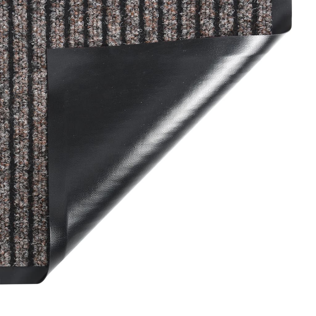 Deurmat 80x120 cm gestreept beige is nu te koop bij PeponiXL, paradijselijk wonen!