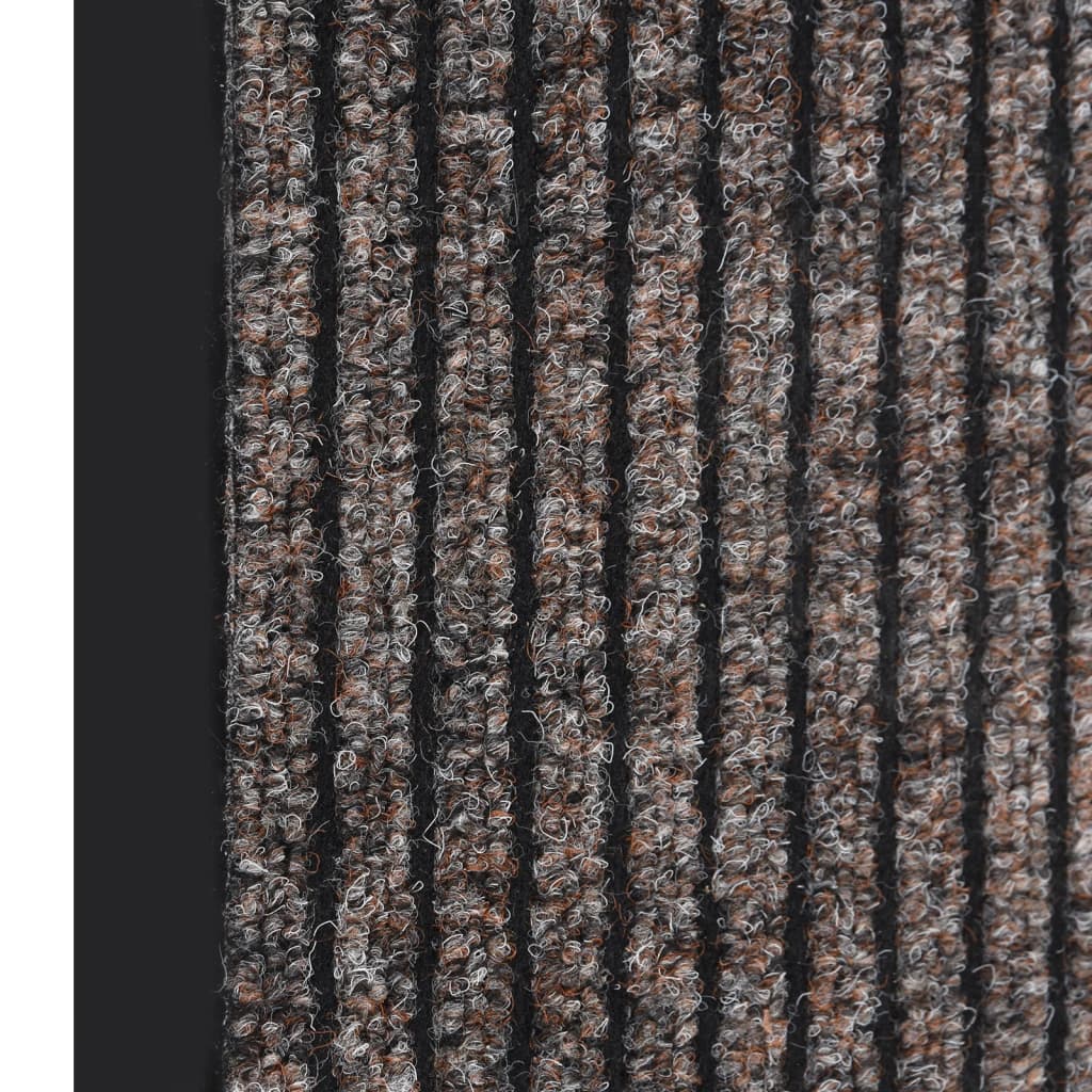 Deurmat 80x120 cm gestreept beige is nu te koop bij PeponiXL, paradijselijk wonen!