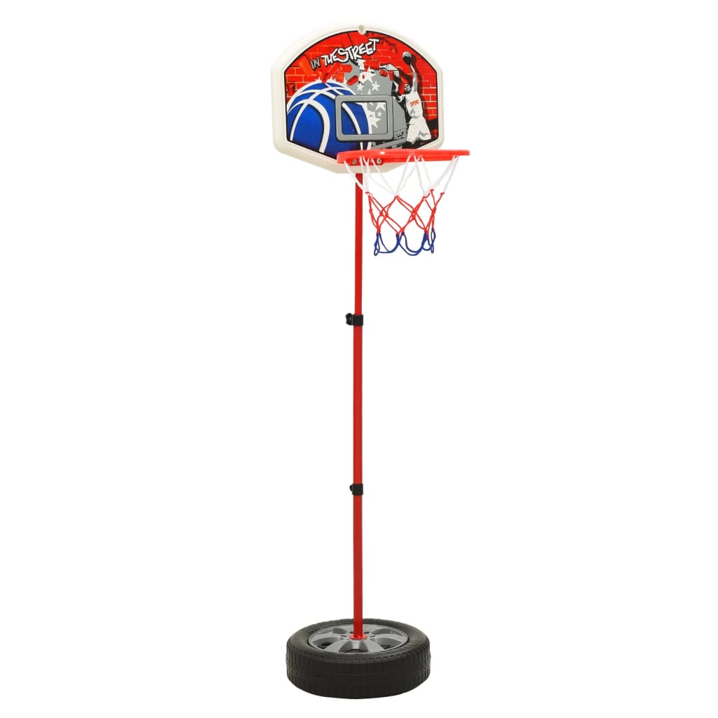 Kinderbasketbalset verstelbaar 120 cm is nu te koop bij PeponiXL, paradijselijk wonen!