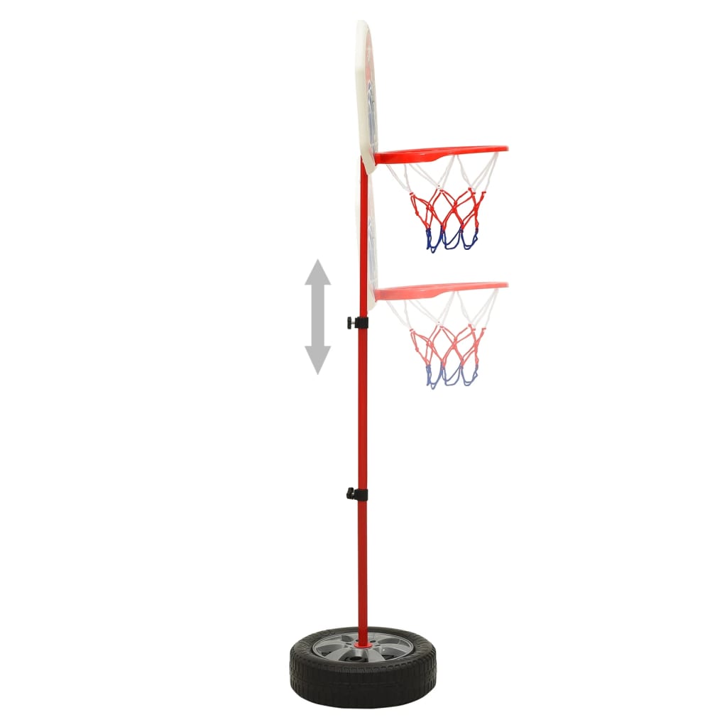 Kinderbasketbalset verstelbaar 120 cm is nu te koop bij PeponiXL, paradijselijk wonen!