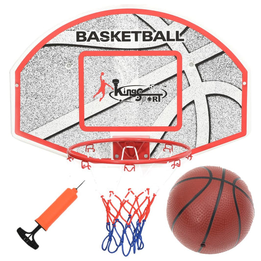 5-delige Basketbalset wandmontage 66x44,5 cm is nu te koop bij PeponiXL, paradijselijk wonen!