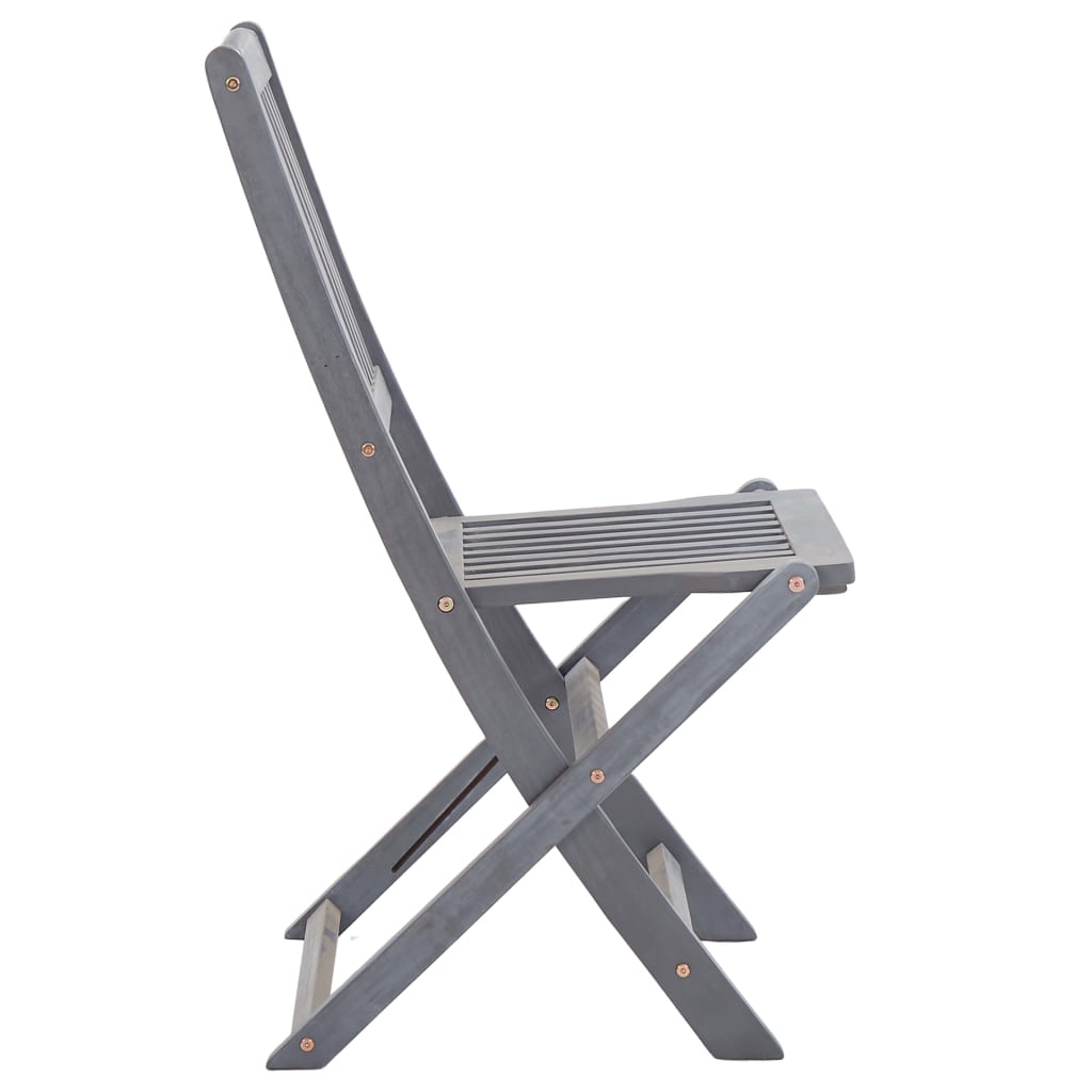 Tuinstoelen 8 st inklapbaar massief acaciahout is nu te koop bij PeponiXL, paradijselijk wonen!