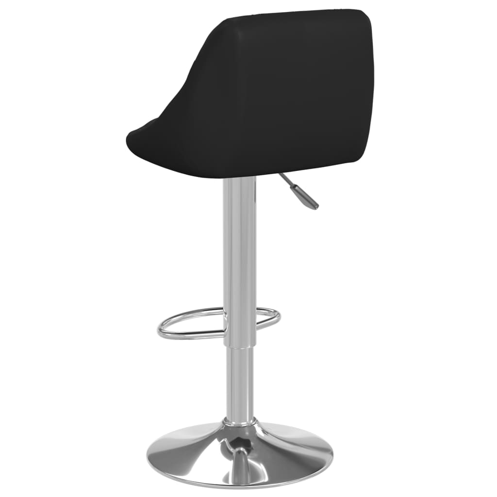Barstoelen 2 st kunstleer zwart is nu te koop bij PeponiXL, paradijselijk wonen!