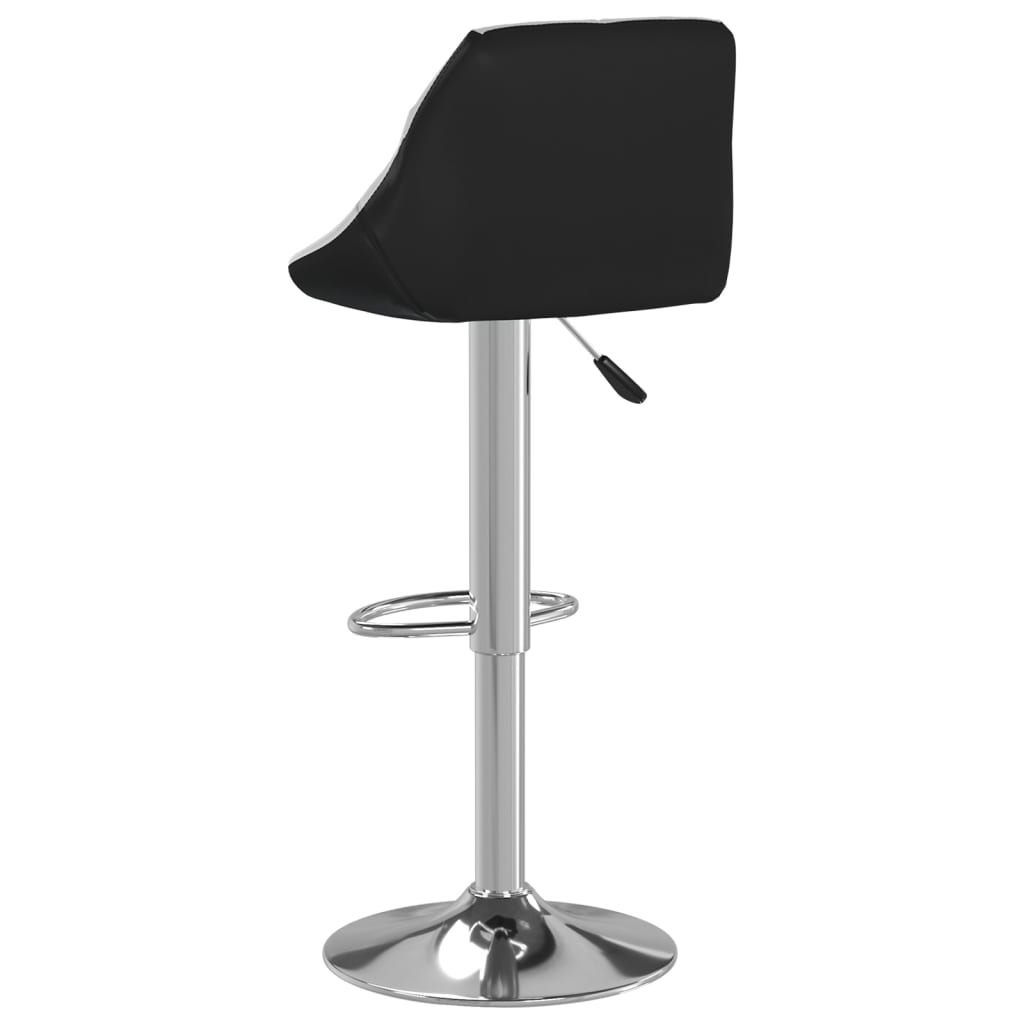 Barkrukken 2 st kunstleer wit en zwart is nu te koop bij PeponiXL, paradijselijk wonen!