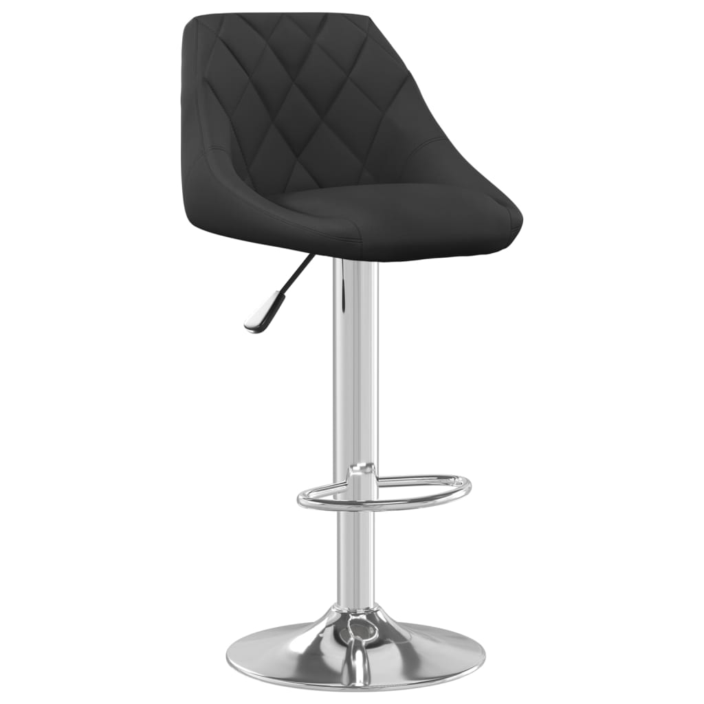 Barkrukken 2 st fluweel zwart is nu te koop bij PeponiXL, paradijselijk wonen!