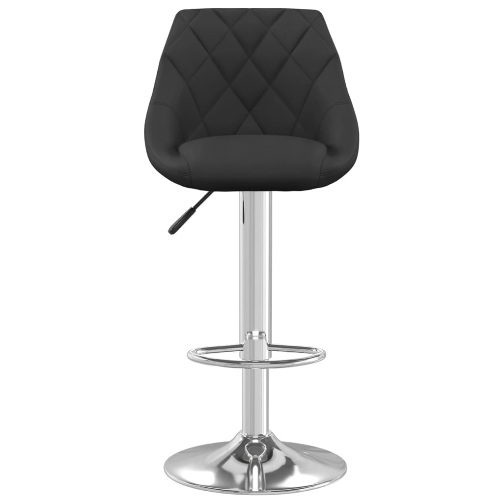 Barkrukken 2 st fluweel zwart is nu te koop bij PeponiXL, paradijselijk wonen!