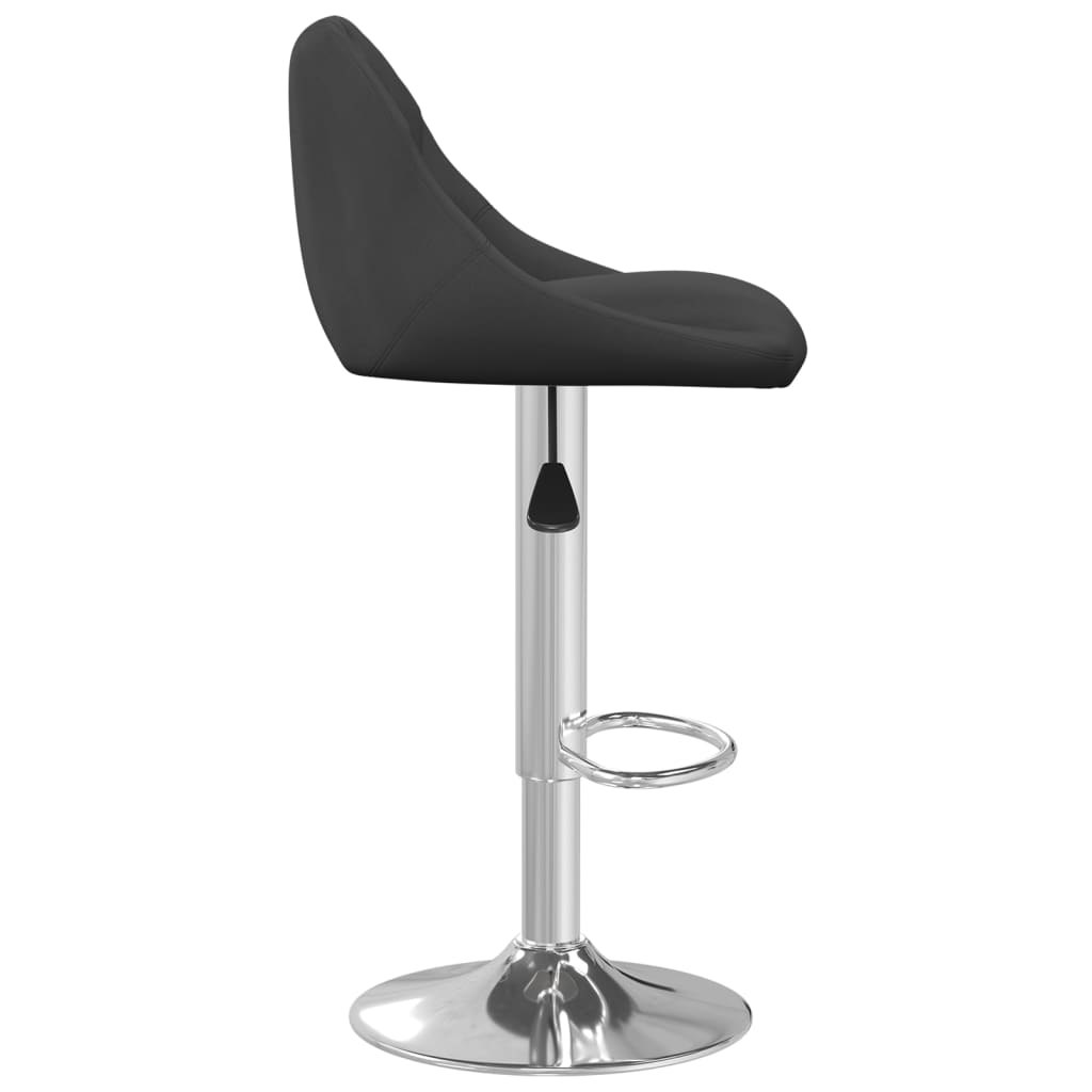 Barkrukken 2 st fluweel zwart is nu te koop bij PeponiXL, paradijselijk wonen!