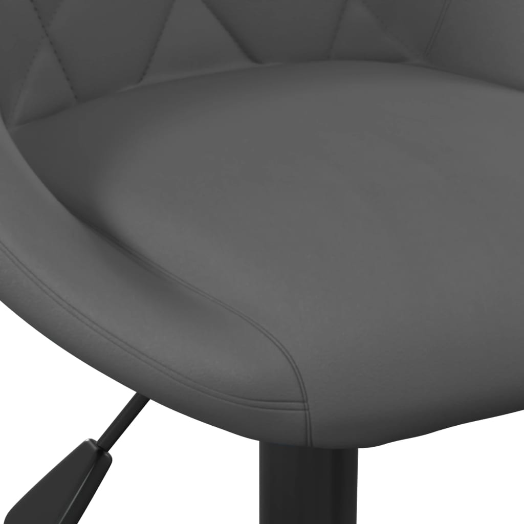 Barkrukken 2 st fluweel donkergrijs is nu te koop bij PeponiXL, paradijselijk wonen!