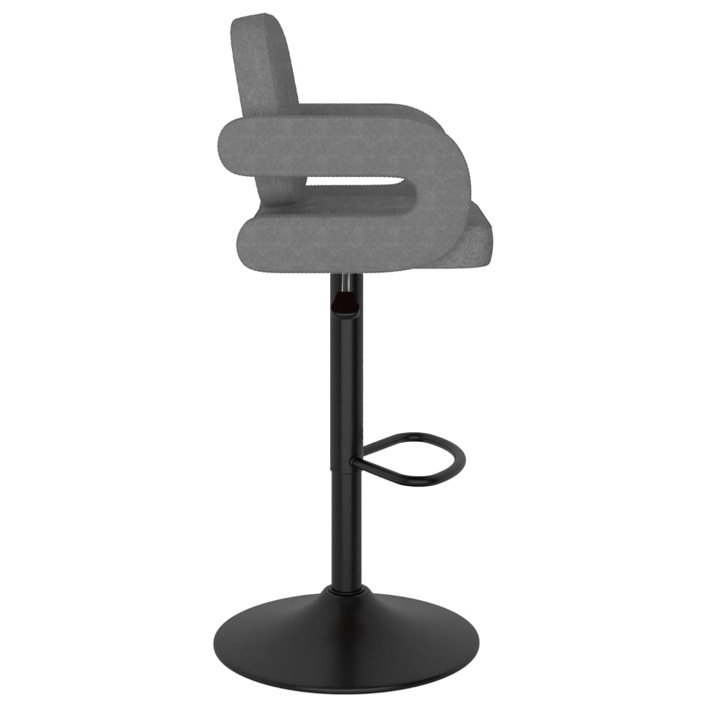 Barkrukken 2 st stof lichtgrijs is nu te koop bij PeponiXL, paradijselijk wonen!