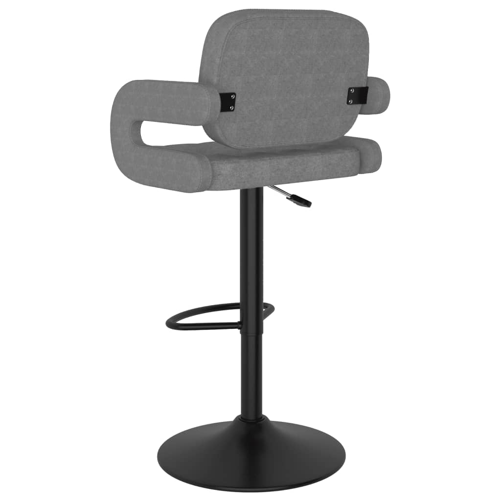 Barkrukken 2 st stof lichtgrijs is nu te koop bij PeponiXL, paradijselijk wonen!