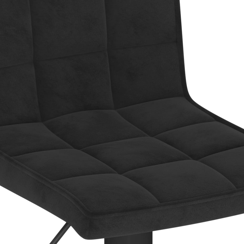 Barkruk fluweel zwart is nu te koop bij PeponiXL, paradijselijk wonen!