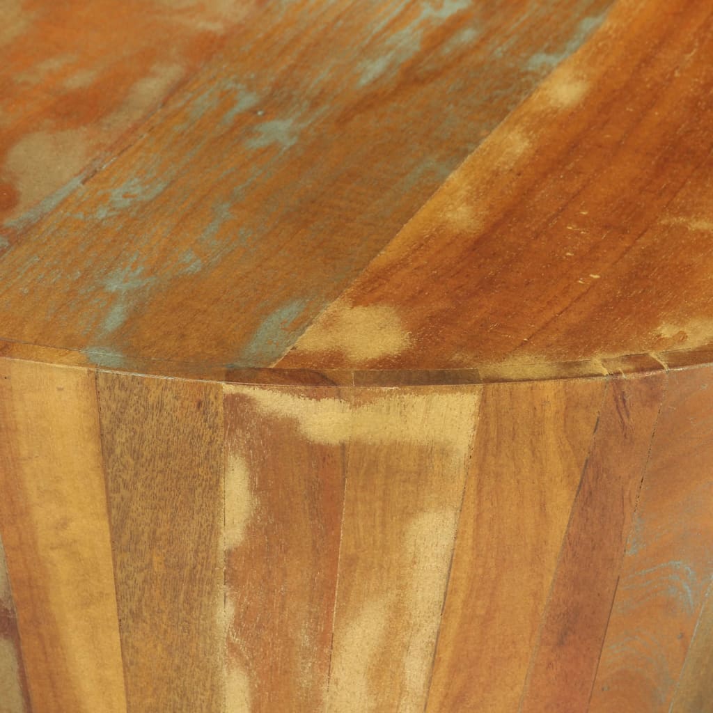 Salontafel Ø65x31 cm massief gerecycled hout is nu te koop bij PeponiXL, paradijselijk wonen!