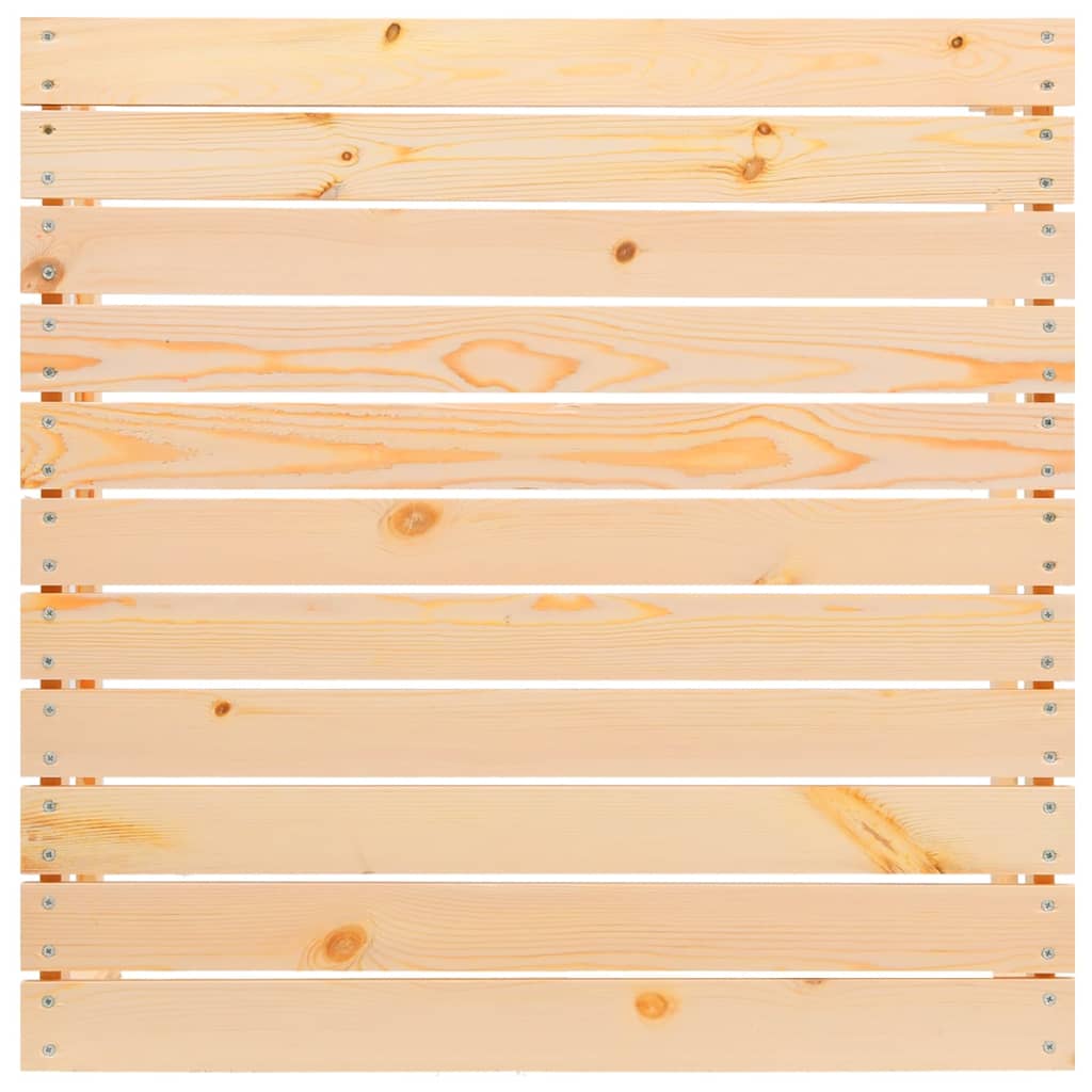 Tuinvoetenbank met kussen massief grenenhout is nu te koop bij PeponiXL, paradijselijk wonen!