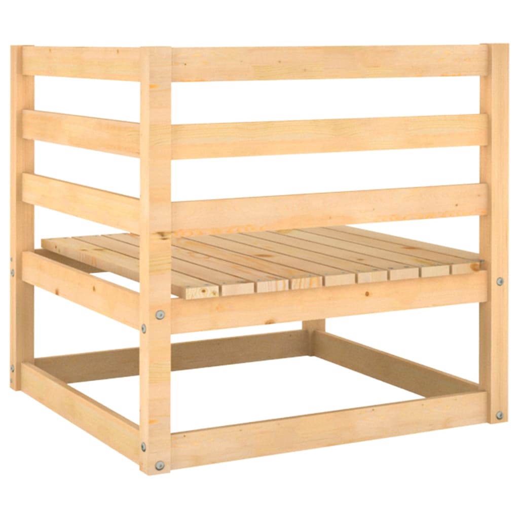 Tuinhoekbanken 2 st met kussens massief grenenhout is nu te koop bij PeponiXL, paradijselijk wonen!