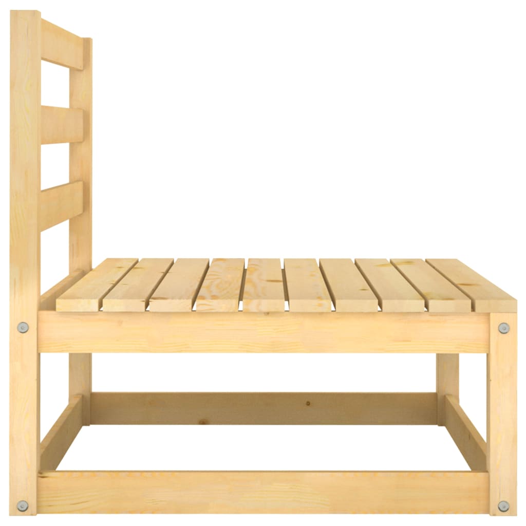 2-delige Loungeset met kussens massief grenenhout is nu te koop bij PeponiXL, paradijselijk wonen!