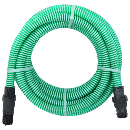 Zuigslang met PVC koppelingen 1,1'' 10 m PVC groen is nu te koop bij PeponiXL, paradijselijk wonen!