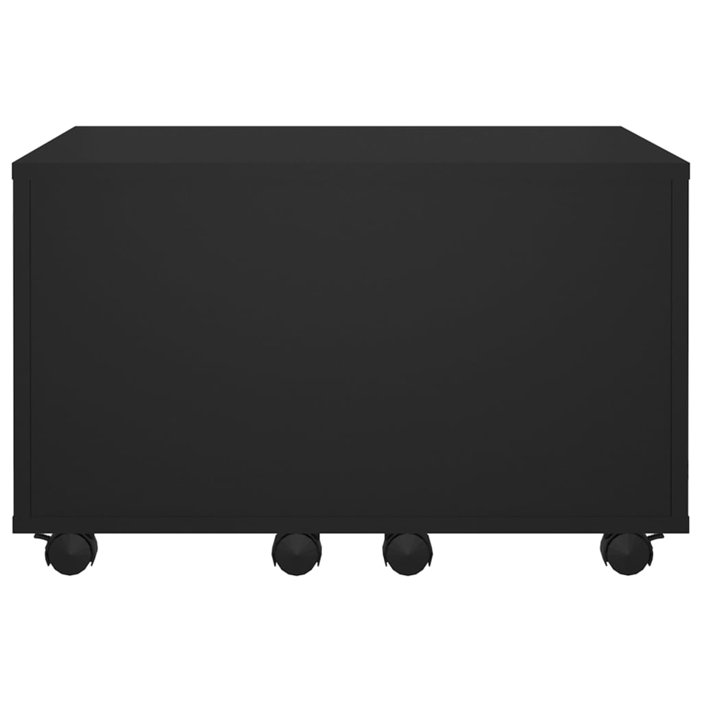 Salontafel 60x60x38 cm bewerkt hour zwart is nu te koop bij PeponiXL, paradijselijk wonen!