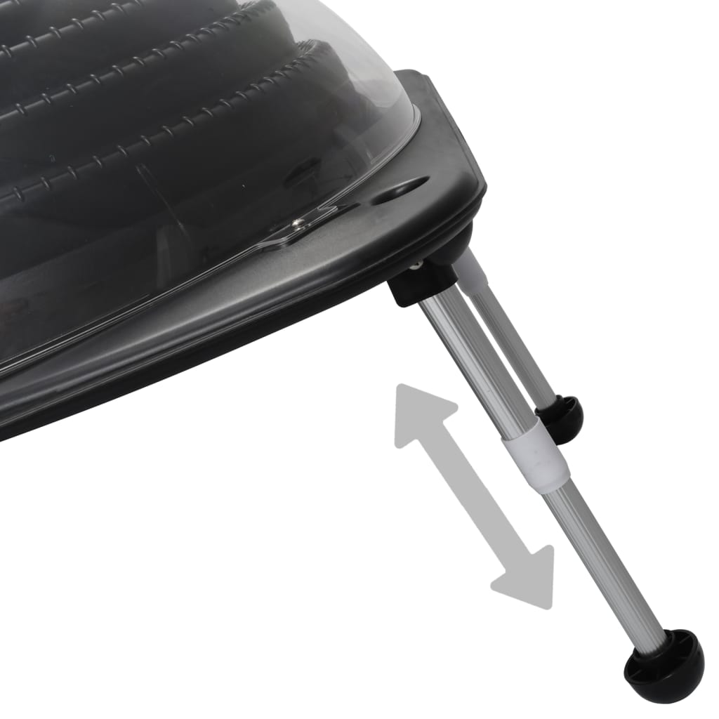 Solarverwarmingen voor zwembad 2 st 75x75x36 cm HDPE aluminium is nu te koop bij PeponiXL, paradijselijk wonen!