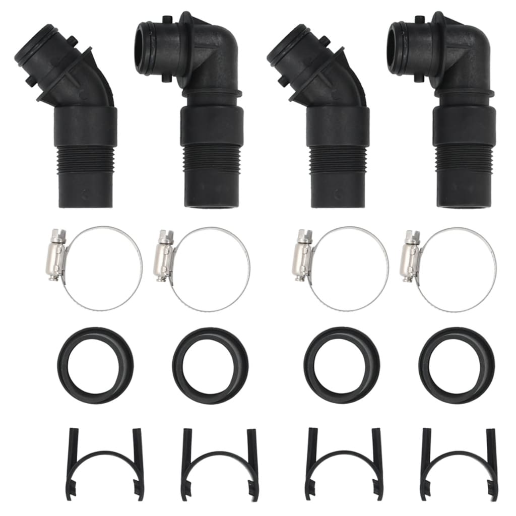 Solarverwarmingen voor zwembad 2 st 75x75x36 cm HDPE aluminium is nu te koop bij PeponiXL, paradijselijk wonen!