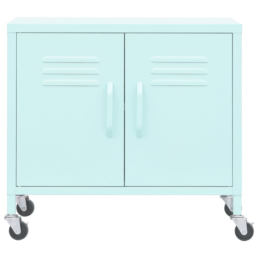Opbergkast 60x35x56 cm staal mint is nu te koop bij PeponiXL, paradijselijk wonen!