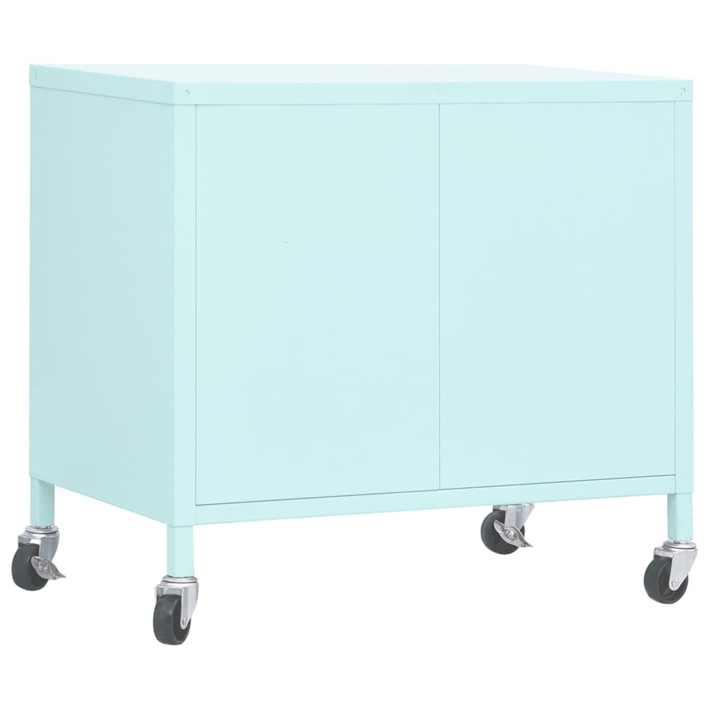 Opbergkast 60x35x56 cm staal mint is nu te koop bij PeponiXL, paradijselijk wonen!