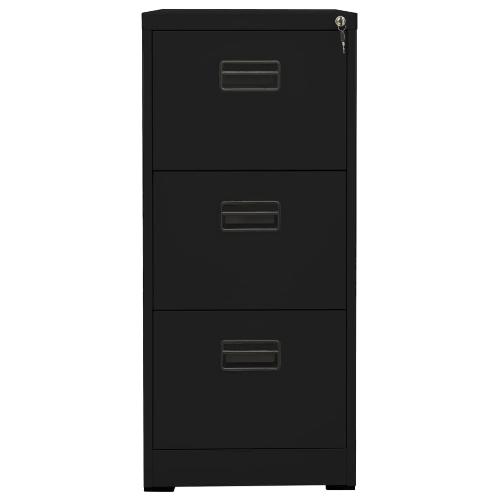 Archiefkast 46x62x102,5 cm staal zwart is nu te koop bij PeponiXL, paradijselijk wonen!