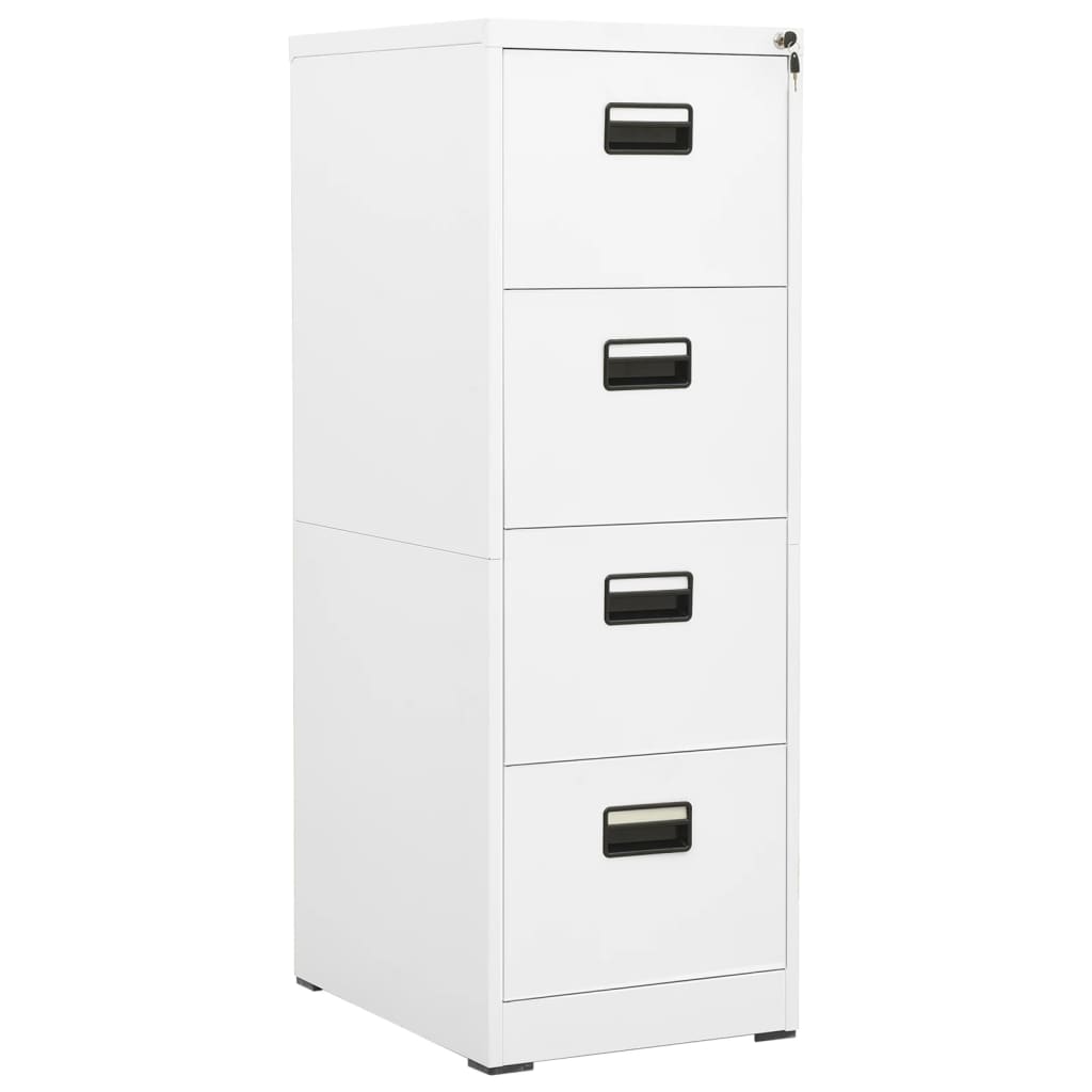 Archiefkast 46x62x133 cm staal wit is nu te koop bij PeponiXL, paradijselijk wonen!