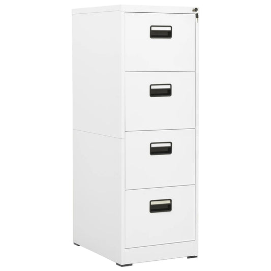 Archiefkast 46x62x133 cm staal wit is nu te koop bij PeponiXL, paradijselijk wonen!