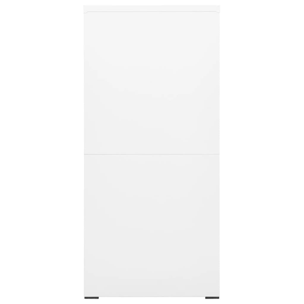 Archiefkast 46x62x133 cm staal wit is nu te koop bij PeponiXL, paradijselijk wonen!