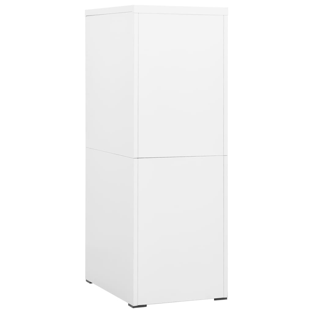 Archiefkast 46x62x133 cm staal wit is nu te koop bij PeponiXL, paradijselijk wonen!