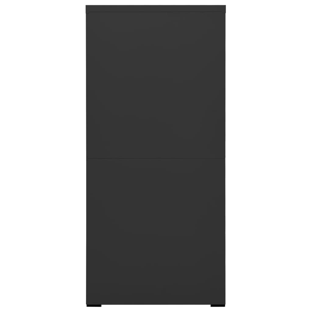 Archiefkast 46x62x133 cm staal antracietkleurig is nu te koop bij PeponiXL, paradijselijk wonen!