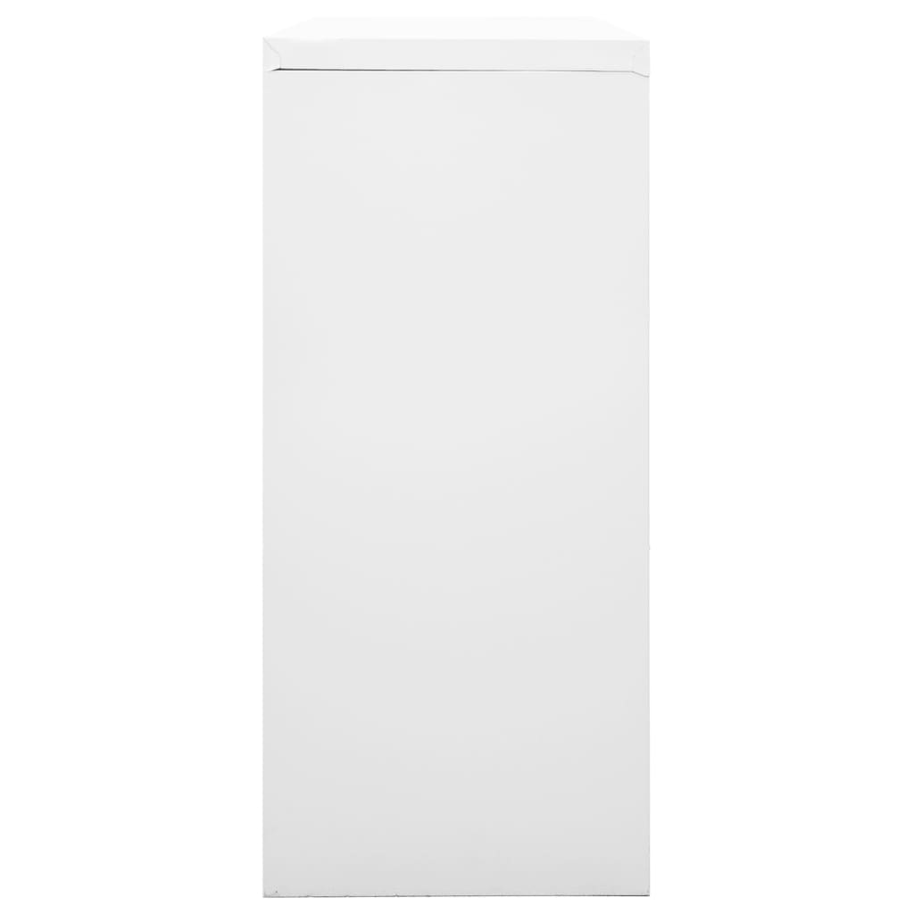 Roldeurkast 90x40x90 cm staal grijs is nu te koop bij PeponiXL, paradijselijk wonen!