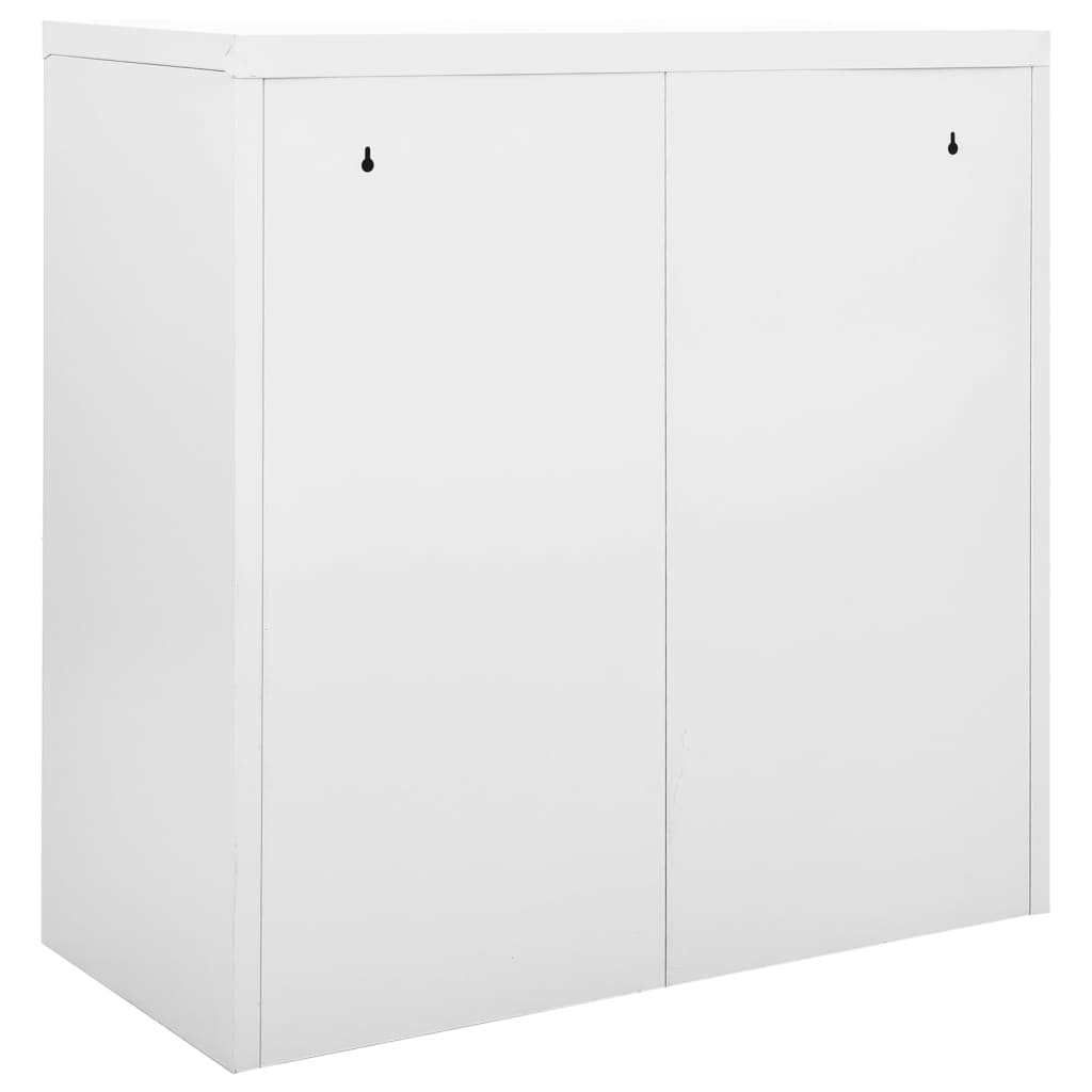 Roldeurkast 90x40x90 cm staal grijs is nu te koop bij PeponiXL, paradijselijk wonen!