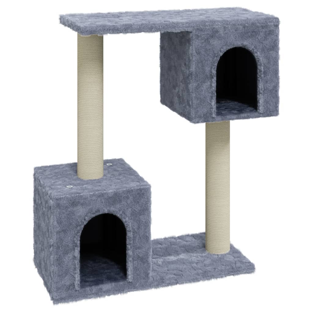 Kattenkrabpaal met sisal krabpalen 60 cm lichtgrijs is nu te koop bij PeponiXL, paradijselijk wonen!