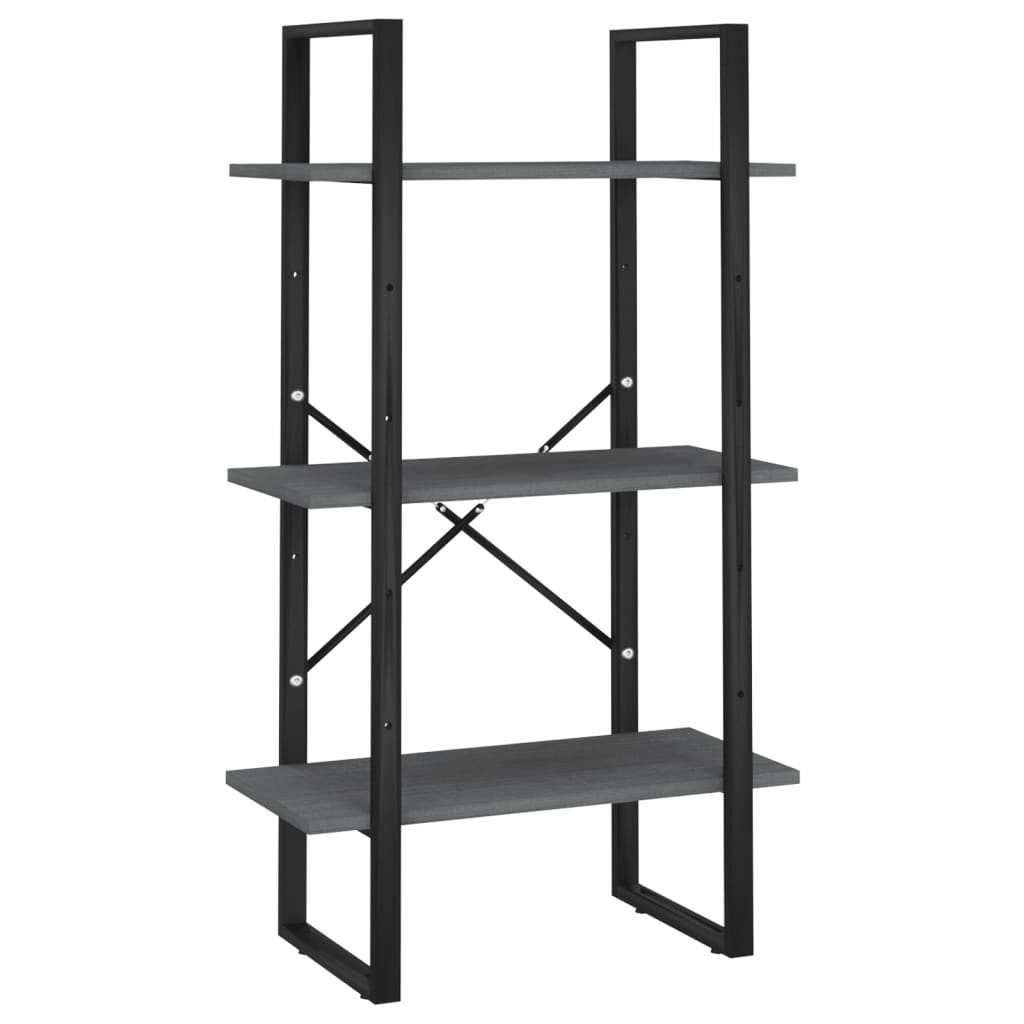 Opbergrek 60x30x105 cm massief grenenhout grijs is nu te koop bij PeponiXL, paradijselijk wonen!