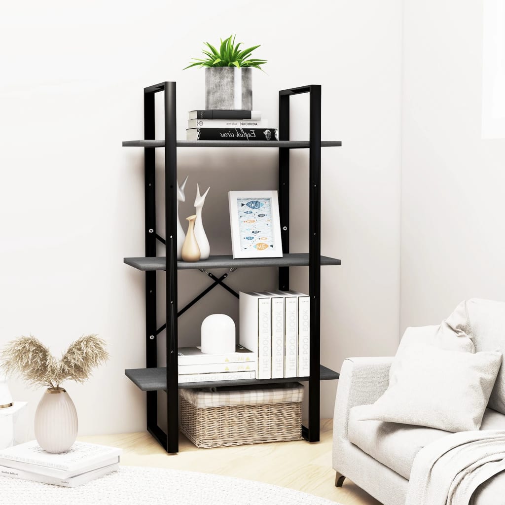 Opbergrek 60x30x105 cm massief grenenhout grijs is nu te koop bij PeponiXL, paradijselijk wonen!
