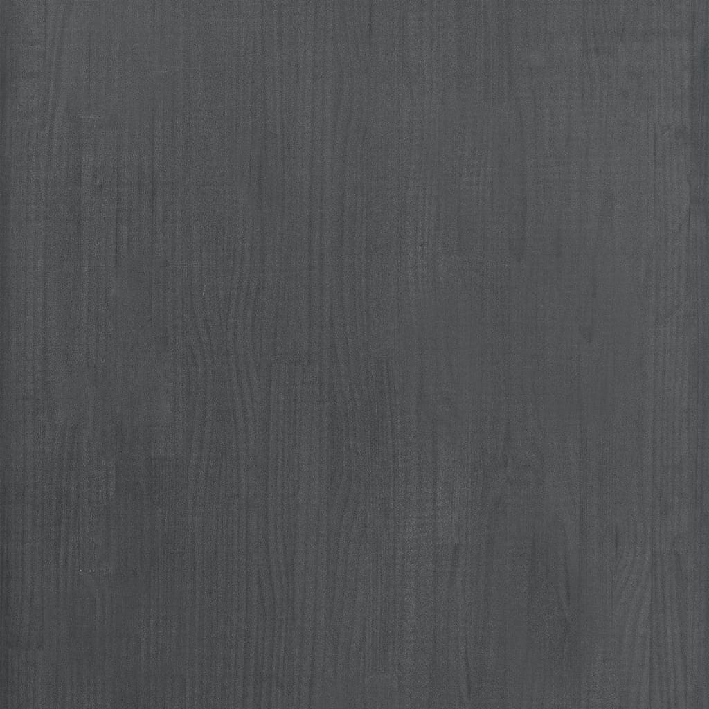 Opbergrek 60x30x105 cm massief grenenhout grijs is nu te koop bij PeponiXL, paradijselijk wonen!