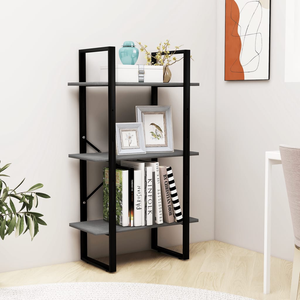 Opbergrek 60x30x105 cm massief grenenhout grijs is nu te koop bij PeponiXL, paradijselijk wonen!