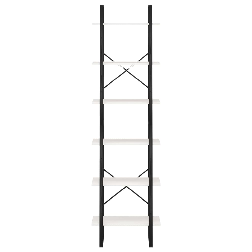 Opbergrek 60x30x210 cm massief grenenhout wit is nu te koop bij PeponiXL, paradijselijk wonen!