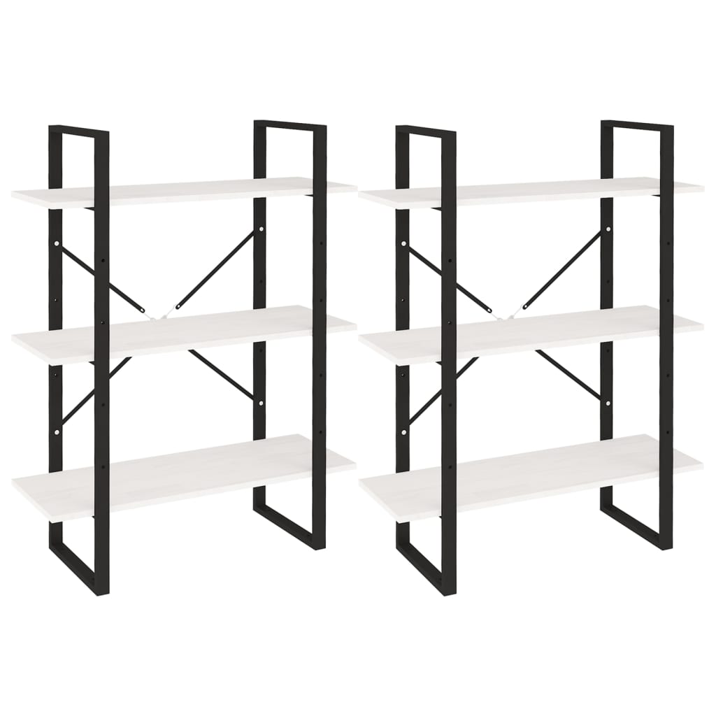 Hoge kast 80x30x210 cm massief grenenhout wit is nu te koop bij PeponiXL, paradijselijk wonen!