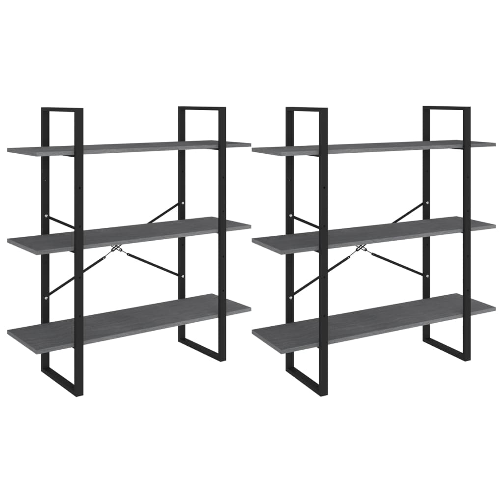 Hoge kast 100x30x210 cm massief grenenhout grijs is nu te koop bij PeponiXL, paradijselijk wonen!