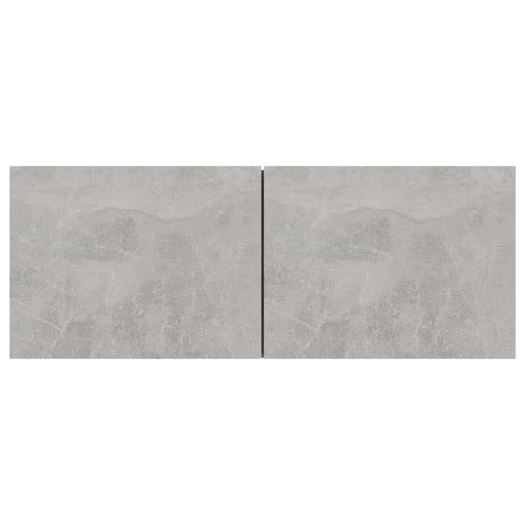 Tv-meubelen 4 st 80x30x30 cm bewerkt hout betongrijs is nu te koop bij PeponiXL, paradijselijk wonen!