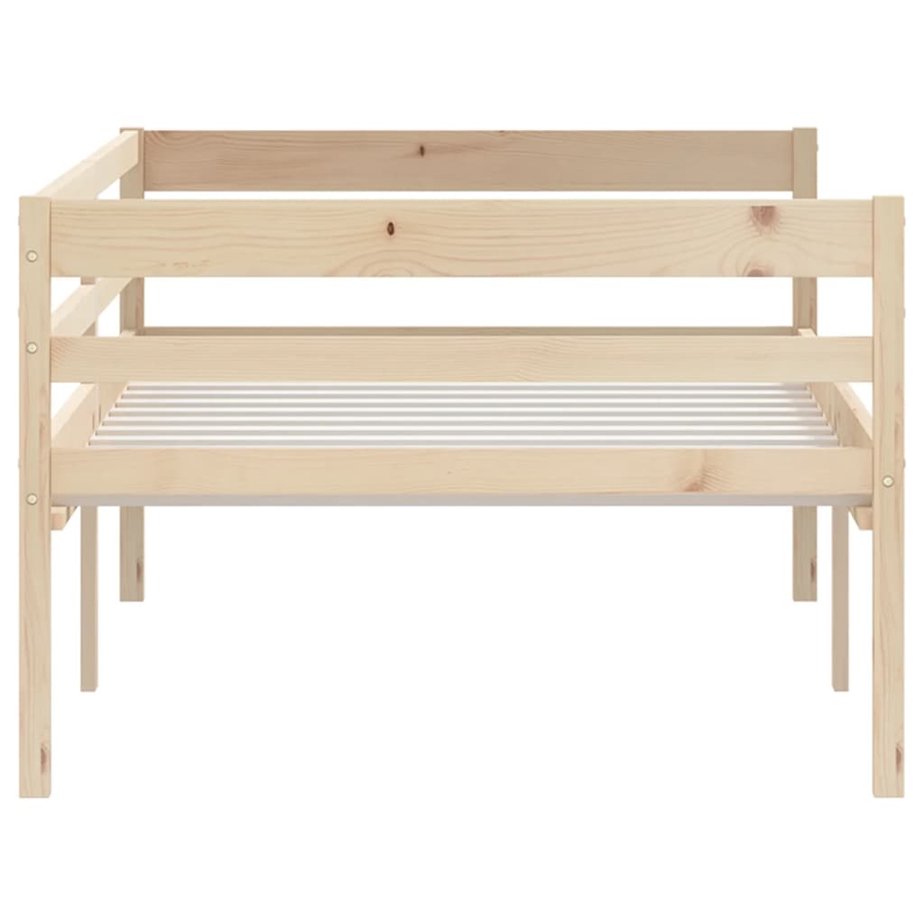 Bedframe massief grenenhout 90x200 cm is nu te koop bij PeponiXL, paradijselijk wonen!