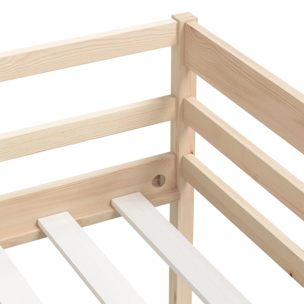 Bedframe massief grenenhout 90x200 cm is nu te koop bij PeponiXL, paradijselijk wonen!