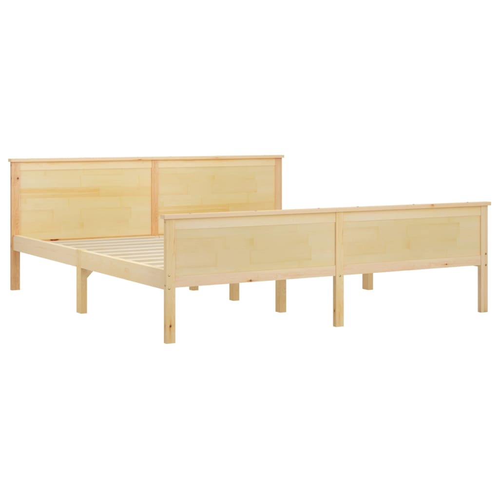 Bedframe massief grenenhout 180x200 cm is nu te koop bij PeponiXL, paradijselijk wonen!