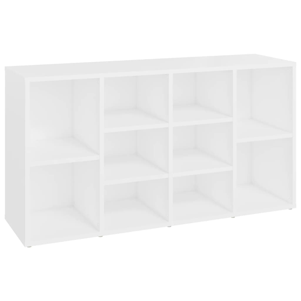 Schoenenbank 103x30x55 cm bewerkt hout wit is nu te koop bij PeponiXL, paradijselijk wonen!